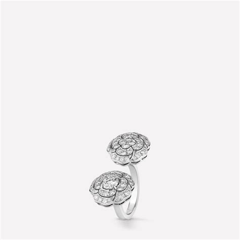 chanel camelia ring replica|chanel diamond camelia earrings.